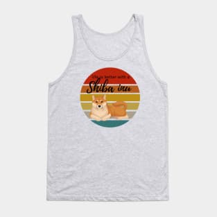 Shiba inu pup Tank Top